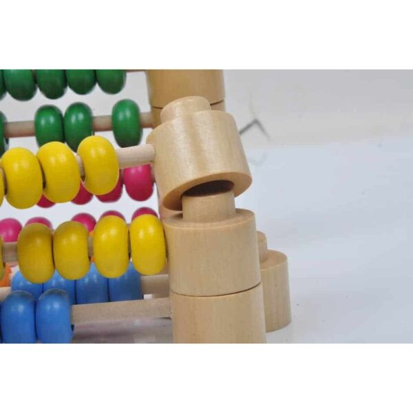 Abac Montessori din lemn, modular, colorat