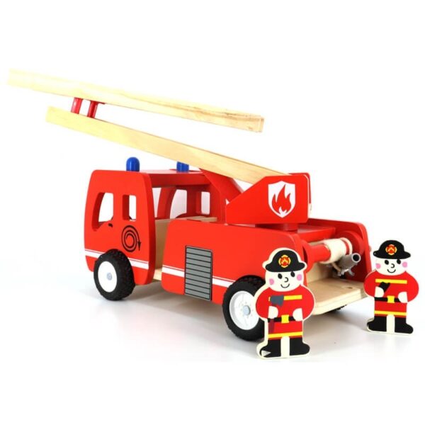 Masinuta de pompieri din lemn, Montessori, 3 ani+