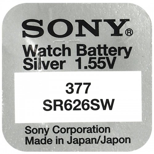 Baterie Sony 377 / SR626SW, 1.55V